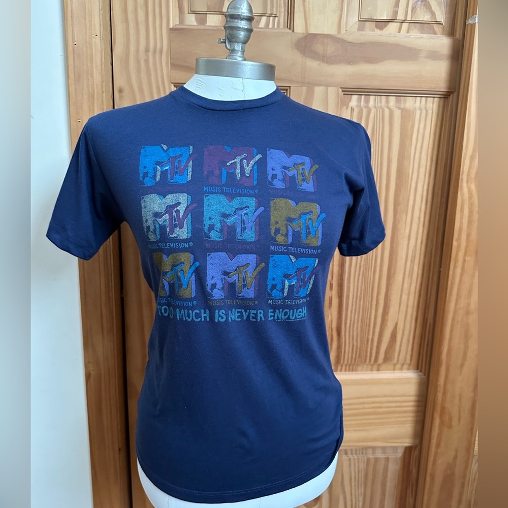 JUNK  FIOOD VINTAGE  NAVY MTV NEVER WORN WOMENS SMALL